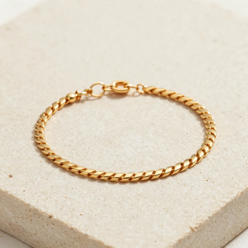 Velum Herringbone Chain Bracelet