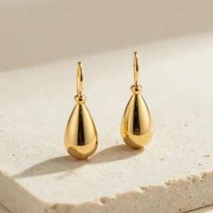 Serene Waterdrop Drop Earrings
